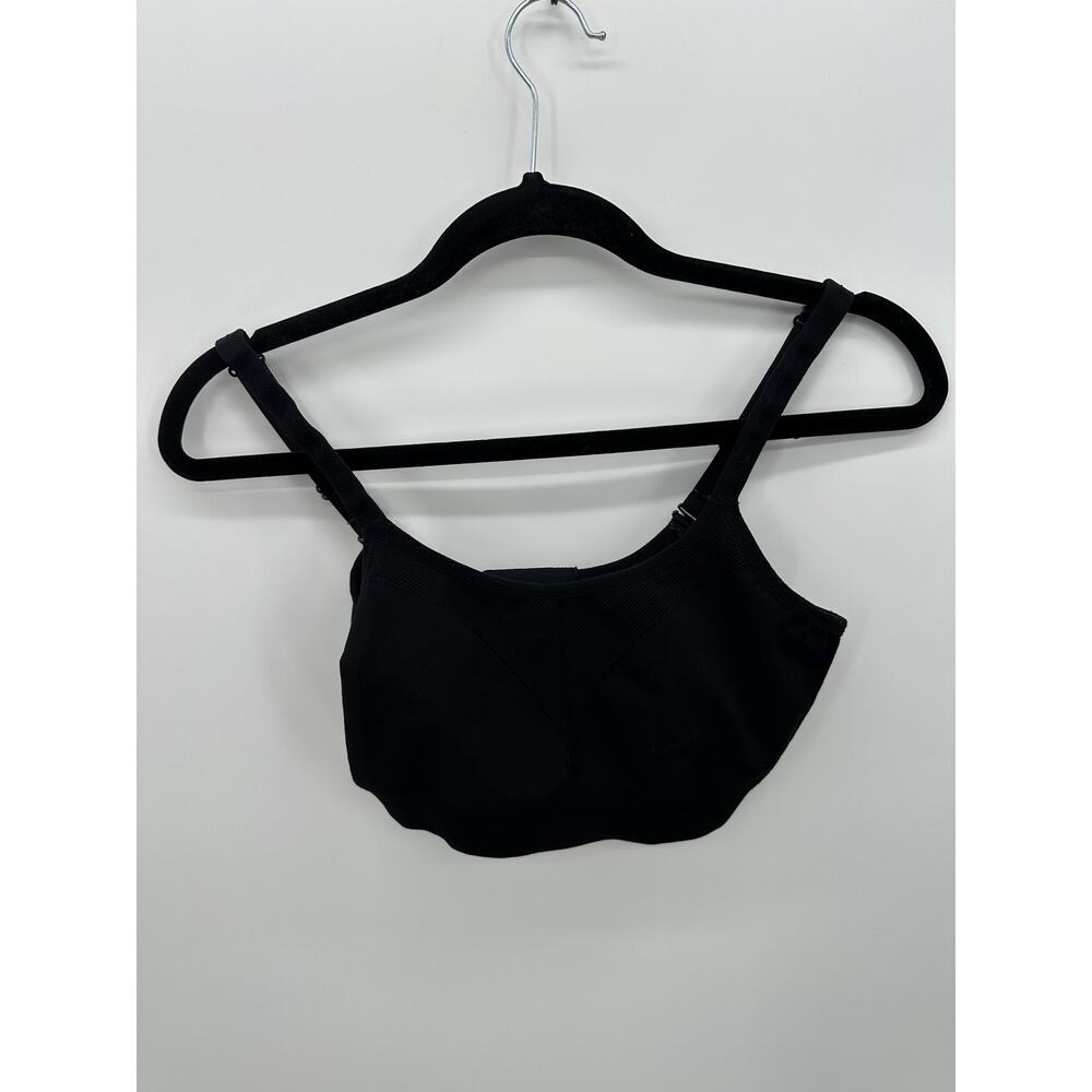 Soma Womens Sport Seamless Ballet Back Bra Sz‎ M Black Everyday Comfort Basic